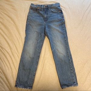 Madewell Classic Straight Jeans
